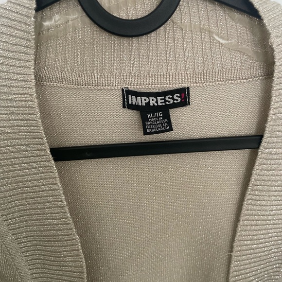 Sparkly 3/4 Sleeve Cardigan (NWT) - Picture 6 of 8